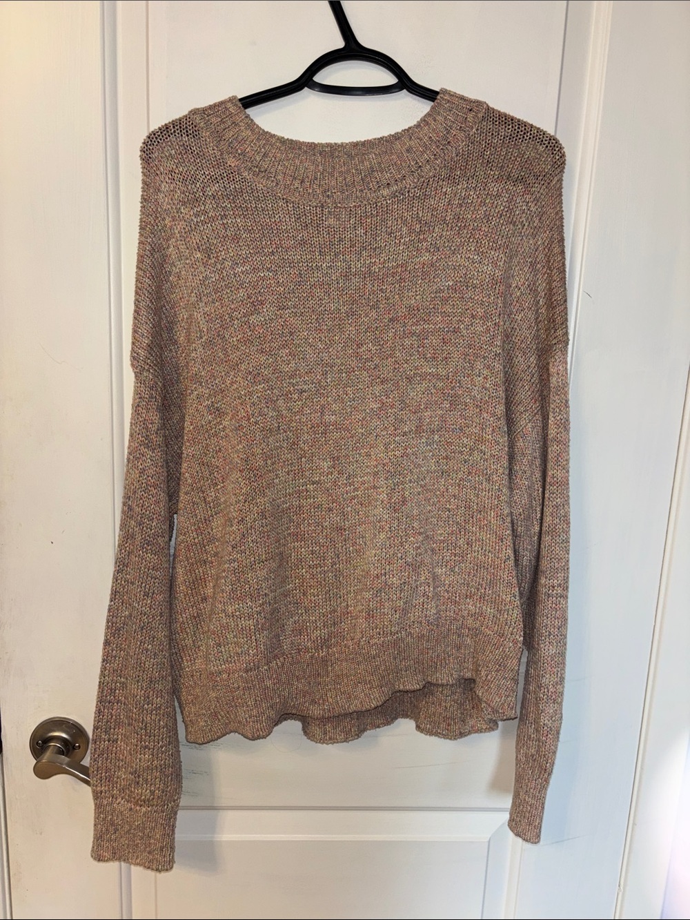 H&M Cozy Multicolor Crewneck Women's Knit Sweater